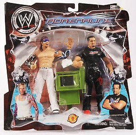 2003 WWE Jakks Pacific Adrenaline Series 1 Jeff Hardy & Tommy Dreamer