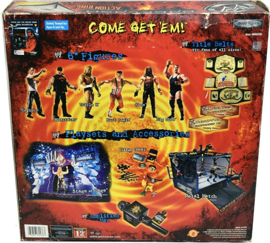 2002 WWE Jakks Pacific R-3 Tech Backlash Action Ring