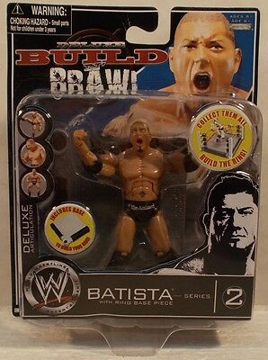 2008 WWE Jakks Pacific Deluxe Build 'N' Brawl Series 2 Batista