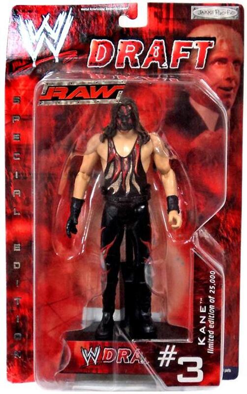 2002 WWE Jakks Pacific Raw Draft R-3 Tech Kane