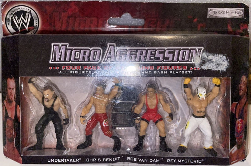2007-2008 WWE Jakks Pacific Micro Aggression Multipack: Undertaker, Ch ...