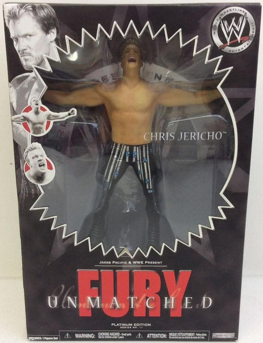 2008 WWE Jakks Pacific Unmatched Fury Series 11 Chris Jericho
