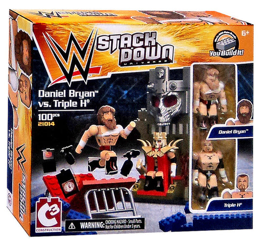 2015 WWE Bridge Direct StackDown Series 3 Daniel Bryan vs. Triple H