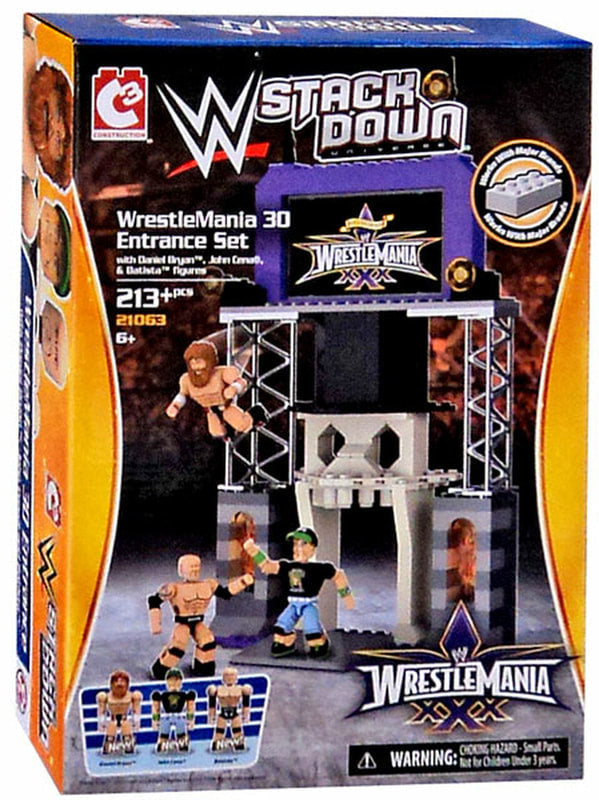 2014 WWE Bridge Direct StackDown Series 1 WrestleMania XXX Entrance Set [Exclusive]
