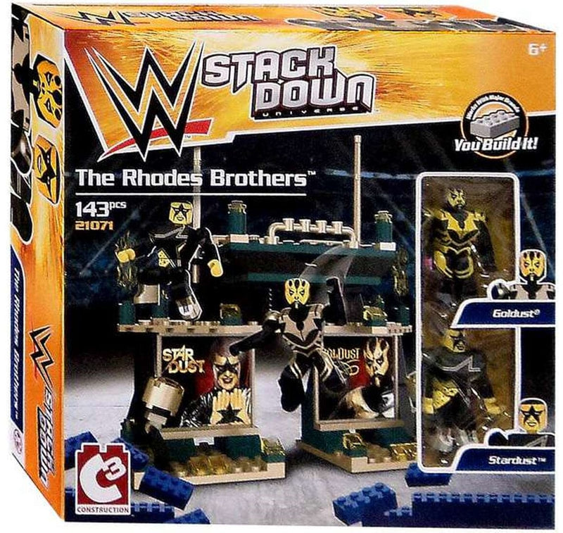 2015 WWE Bridge Direct StackDown Series 3 The Rhodes Brothers