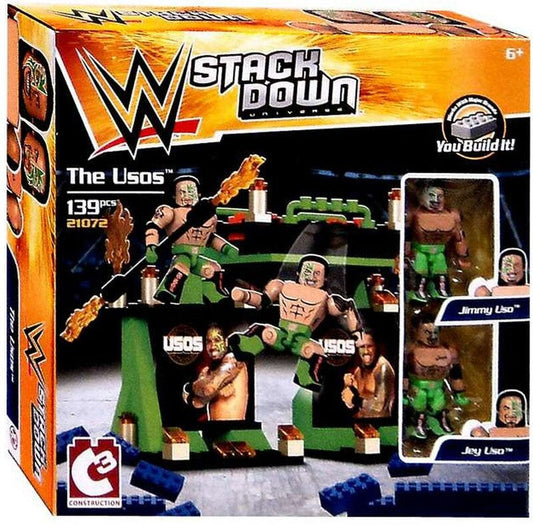 2015 WWE Bridge Direct StackDown Series 3 The Usos