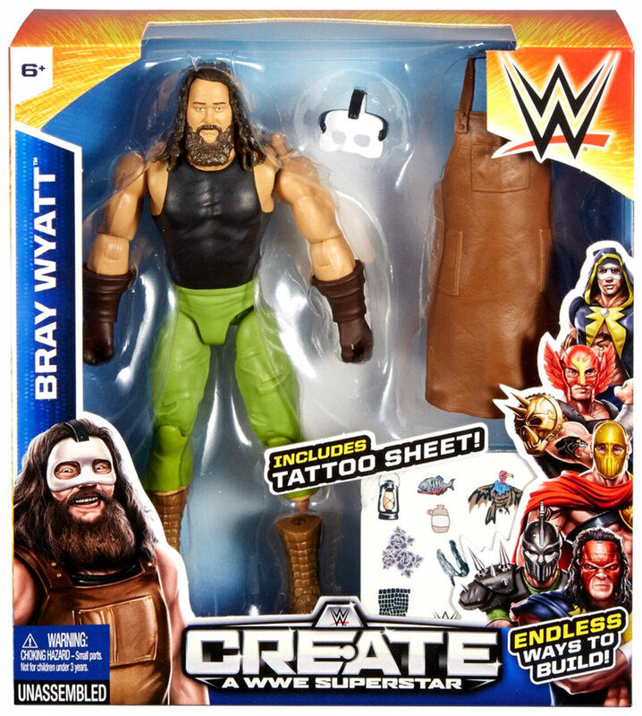 2015 WWE Mattel Create a WWE Superstar Series 1 Bray Wyatt