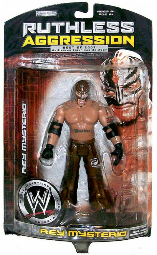 2007 WWE Jakks Pacific Ruthless Aggression Best of 2007 Rey Mysterio [With Gold Gear]