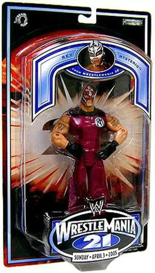 2005 WWE Jakks Pacific Ruthless Aggression WrestleMania 21 Series 1 Rey Mysterio