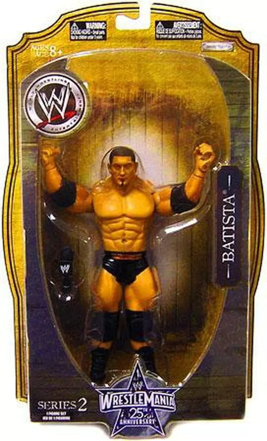 2009 WWE Jakks Pacific Ruthless Aggression WrestleMania 25th Anniversary Series 2 Batista