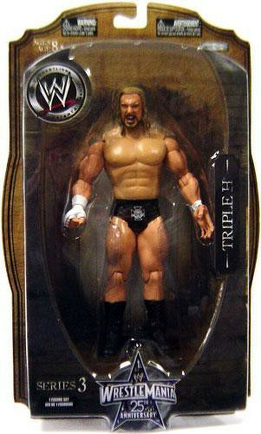 2009 WWE Jakks Pacific Ruthless Aggression WrestleMania 25th Anniversary Series 3 Triple H