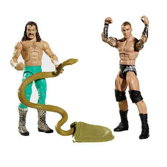 2011 WWE Mattel Elite Collection All-Stars Jake "The Snake" Roberts vs. Randy Orton