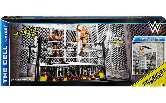 2014 WWE Mattel Basic The Cell Playset