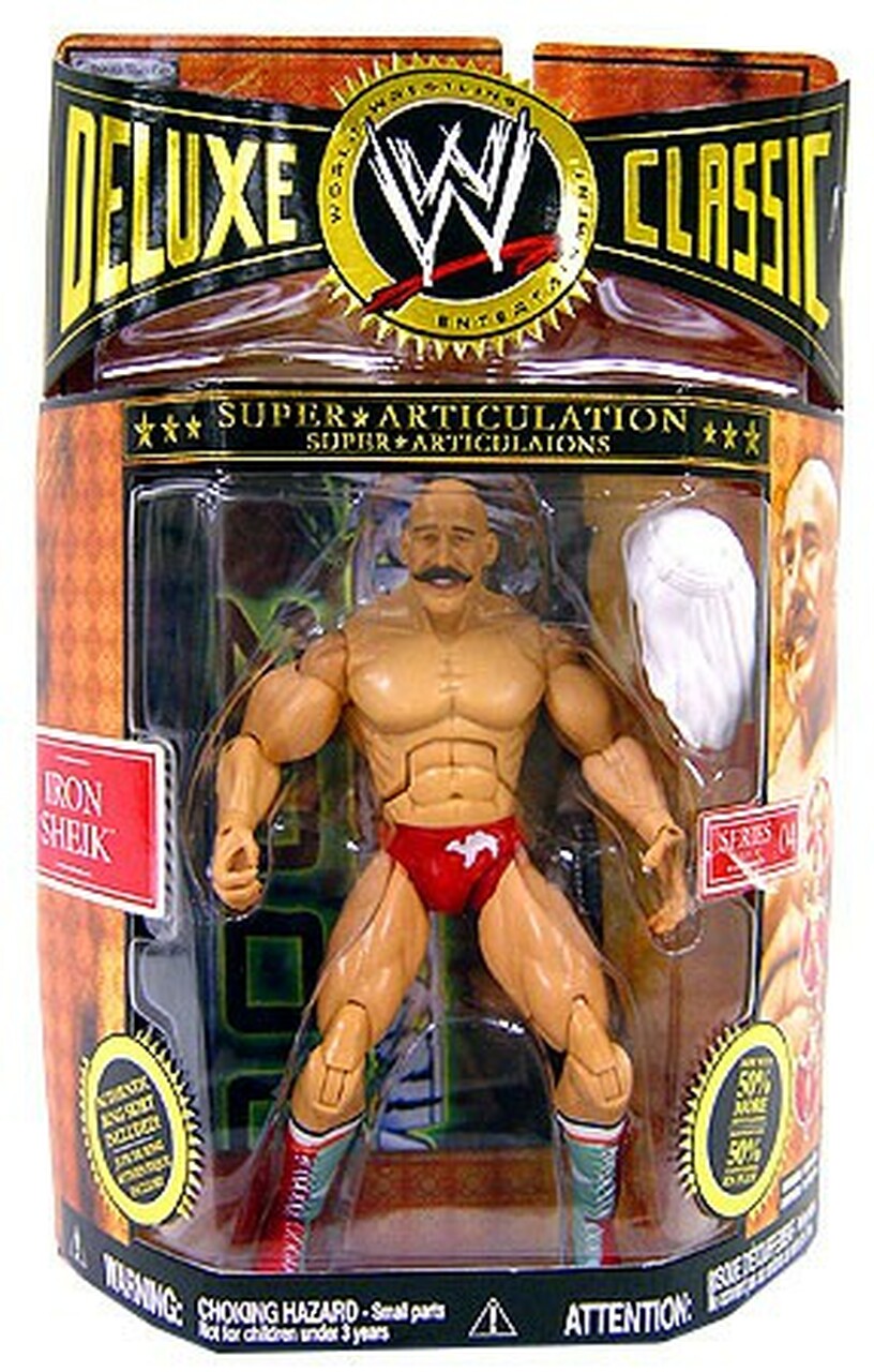 2008 WWE Jakks Pacific Deluxe Classic Superstars Series 4 Iron Sheik