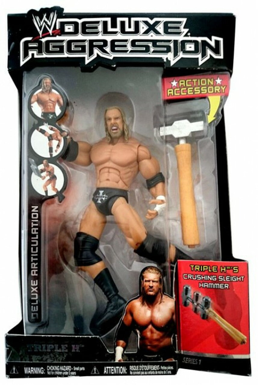 2005 WWE Jakks Pacific Deluxe Aggression Series 1 Triple H