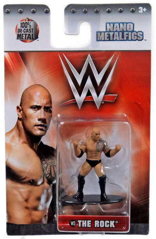 2017 WWE Jada Toys Nano Metalfigs Series 1 The Rock