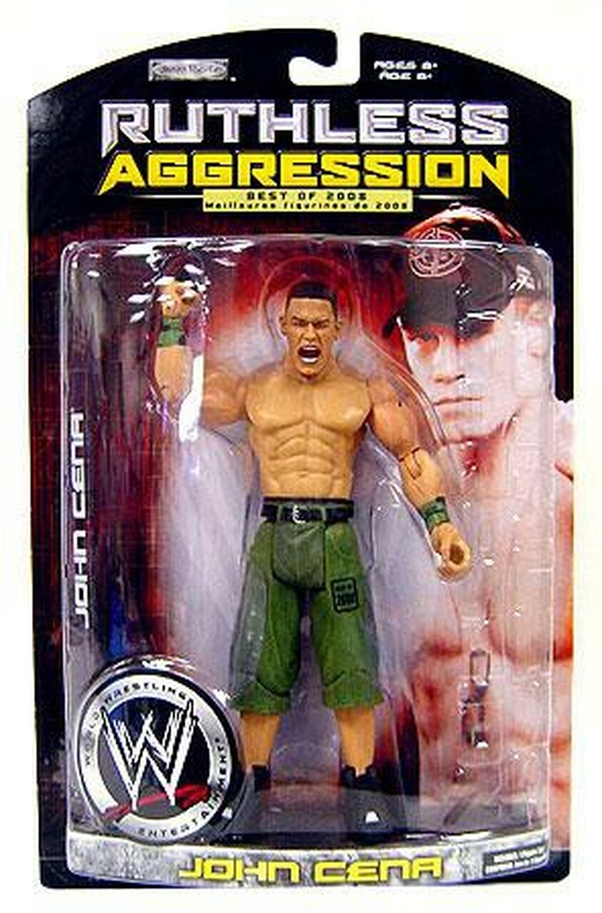 2008 WWE Jakks Pacific Ruthless Aggression Best of 2008 John Cena