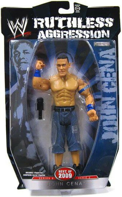 2009 WWE Jakks Pacific Ruthless Aggression Best of 2009 Series 2 John Cena