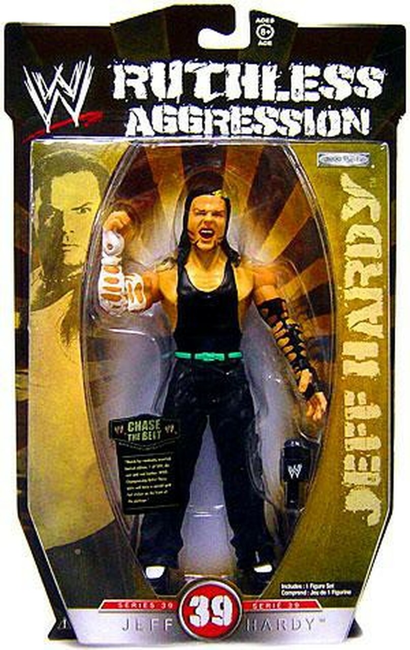 2009 WWE Jakks Pacific Ruthless Aggression Series 39 Jeff Hardy