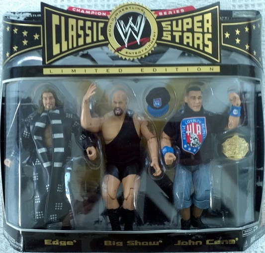 2009 WWE Jakks Pacific Classic Superstars Edge, Big Show & John Cena [Exclusive]