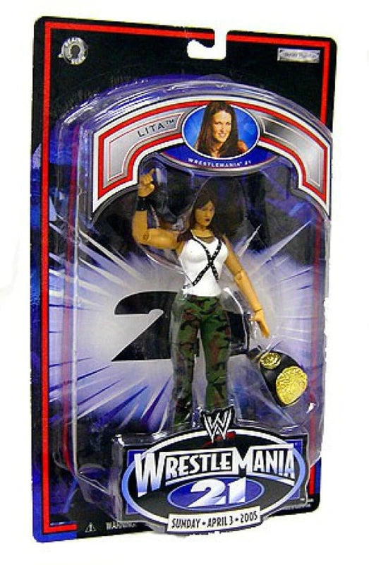 2005 WWE Jakks Pacific Titantron Live WrestleMania 21 Series 2 Lita