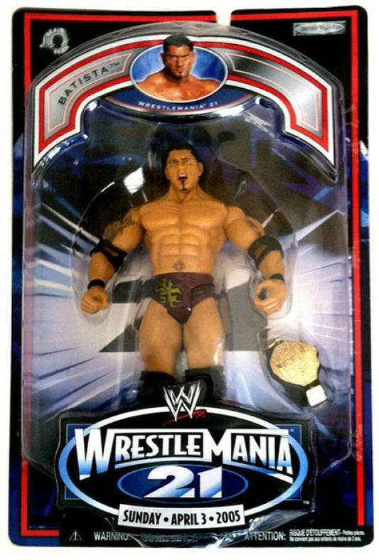 2005 WWE Jakks Pacific Ruthless Aggression WrestleMania 21 Series 2 Batista