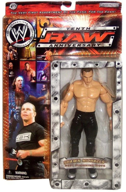 2003 WWE Jakks Pacific Tenth Raw Anniversary Shawn Michaels