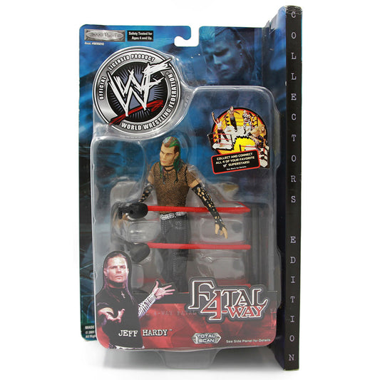 2001 WWE Jakks Pacific Fatal Four Way Series 1 Jeff Hardy