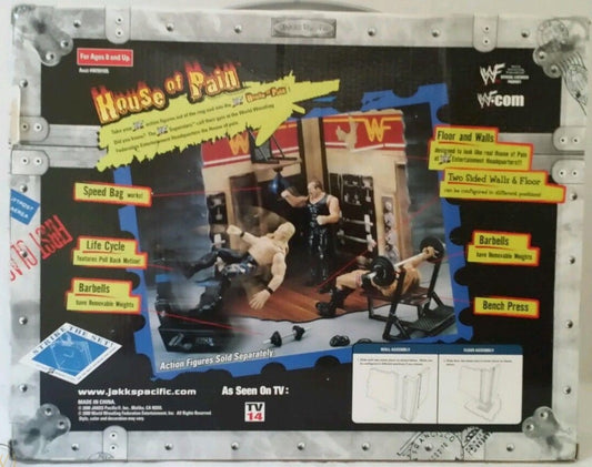 2000 WWF Jakks Pacific Titantron Live House of Pain Prop Box