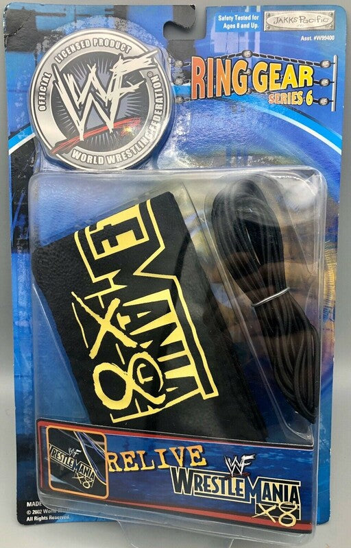2002 WWF Jakks Pacific Ring Gear Series 6: Relive WrestleMania X8: Ring Skirt & Ropes
