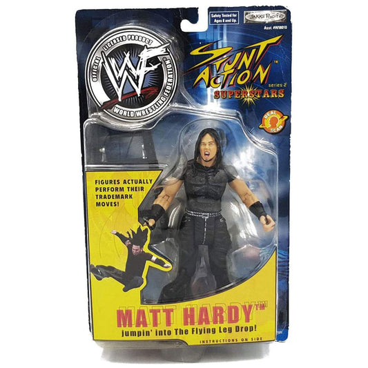 2002 WWF Jakks Pacific Titantron Live Stunt Action Superstars Series 2 Matt Hardy
