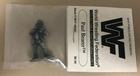 1993 WWF Whit Publications Collectable Pewter Miniature Paul Bearer