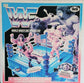 1991 WWF Hasbro Official Wrestling Ring [With Black Round Turnbuckle Posts]