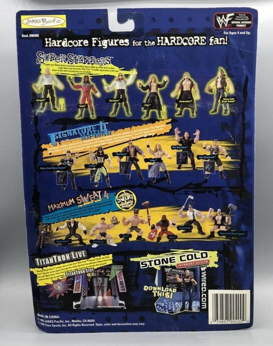 1999 WWF Jakks Pacific Titantron Live Super Stunners Stone Cold Steve Austin