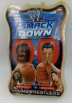 2007 WWE Kids Only SmackDown Thumbwrestlers: Booker T vs. Batista