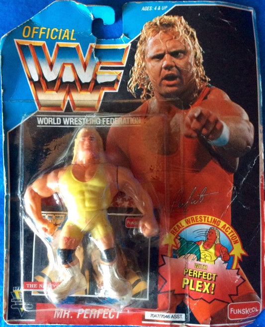 1995 WWF Funskool Mr. Perfect with Perfect Plex!