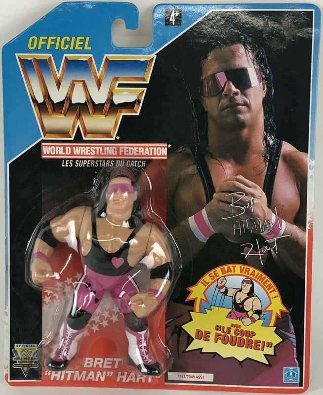 1992 WWF Hasbro Series 4 Bret 