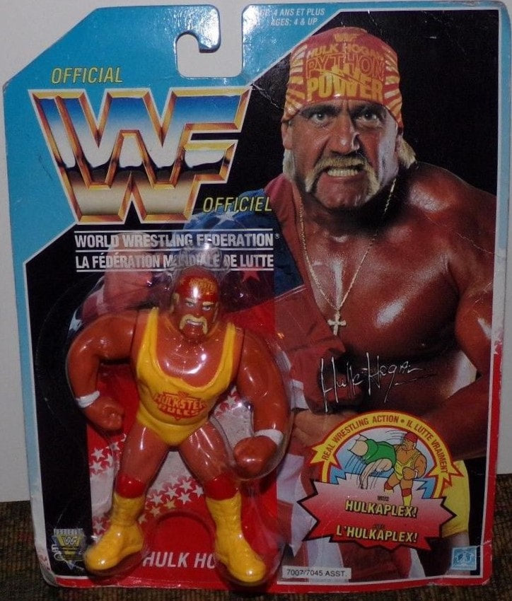 Hulk hogan shop hasbro figure