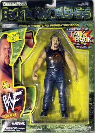 1999 WWF Jakks Pacific  Back Talkin' Crushers Series 1 Big Show