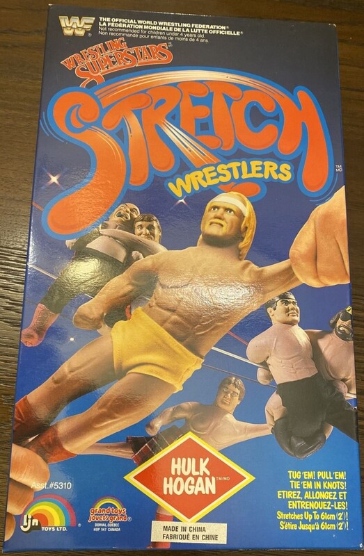 1987 WWF LJN Wrestling Superstars Stretch Wrestlers Hulk Hogan