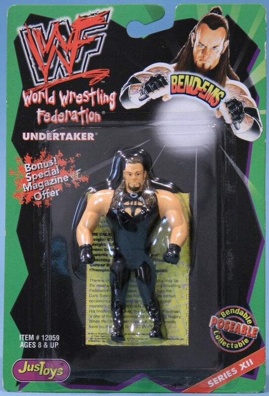 1999 WWF Just Toys Bend-Ems Series 12 Undertaker