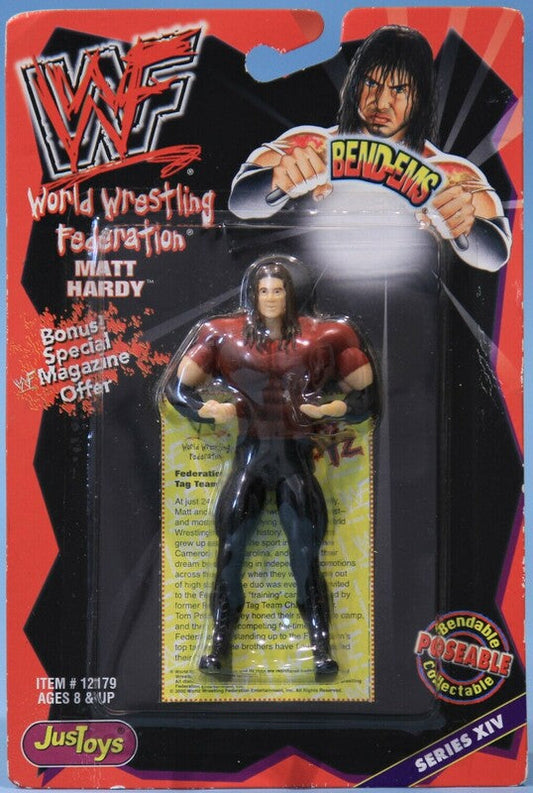 2000 WWF Just Toys Bend-Ems Series 14 Matt Hardy