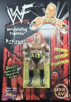 2000 WWF Just Toys Bend-Ems Series 15 Rikishi
