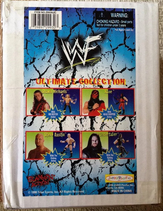 1998 WWF Jakks Pacific JC Penney Ultimate Collection Mailaway: Shawn Michaels, Kane, Stone Cold Steve Austin & Undertaker