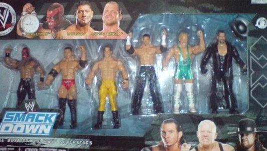 2007 WWE Jakks Pacific Smackdown: The Best of the WWE Superstars [With Boogeyman, Batista, Chris Benoit, Matt Hardy, Finlay & Undertaker]